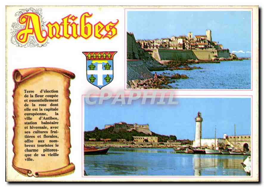 Antibes — ville balnéaire et hivernale — Édition Y. P. B. d'Antibes, n° 392