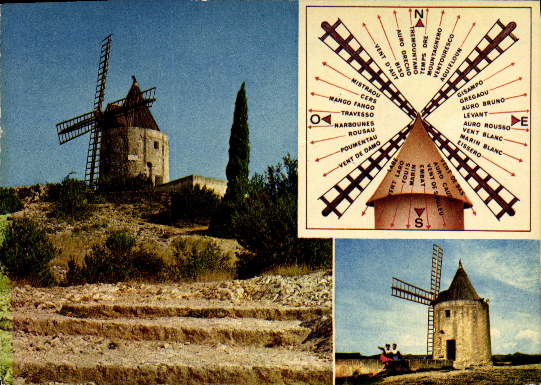 Le Moulin de Daudet — Les 32 vents de Provence — éditions de France