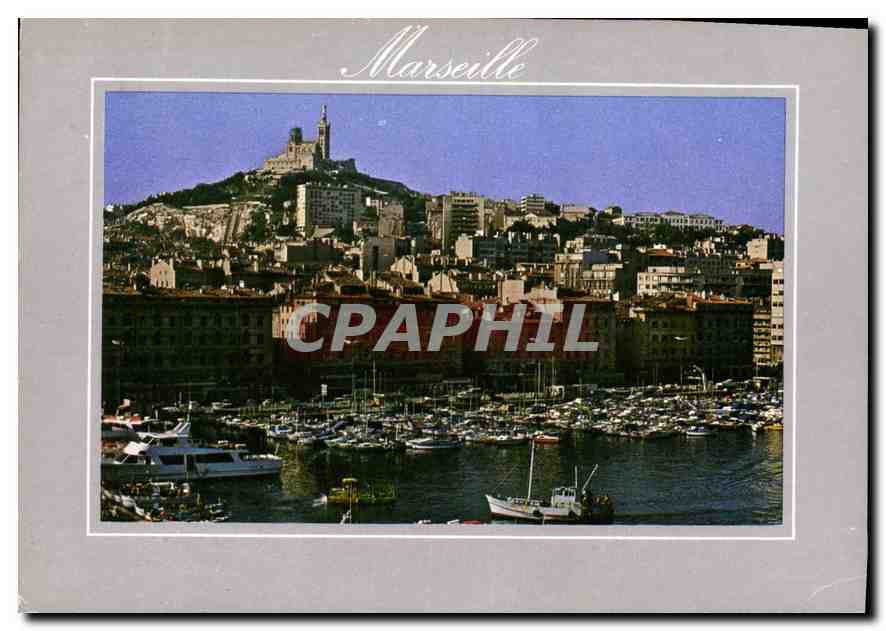 CPM Marseille Le Vieux Port 