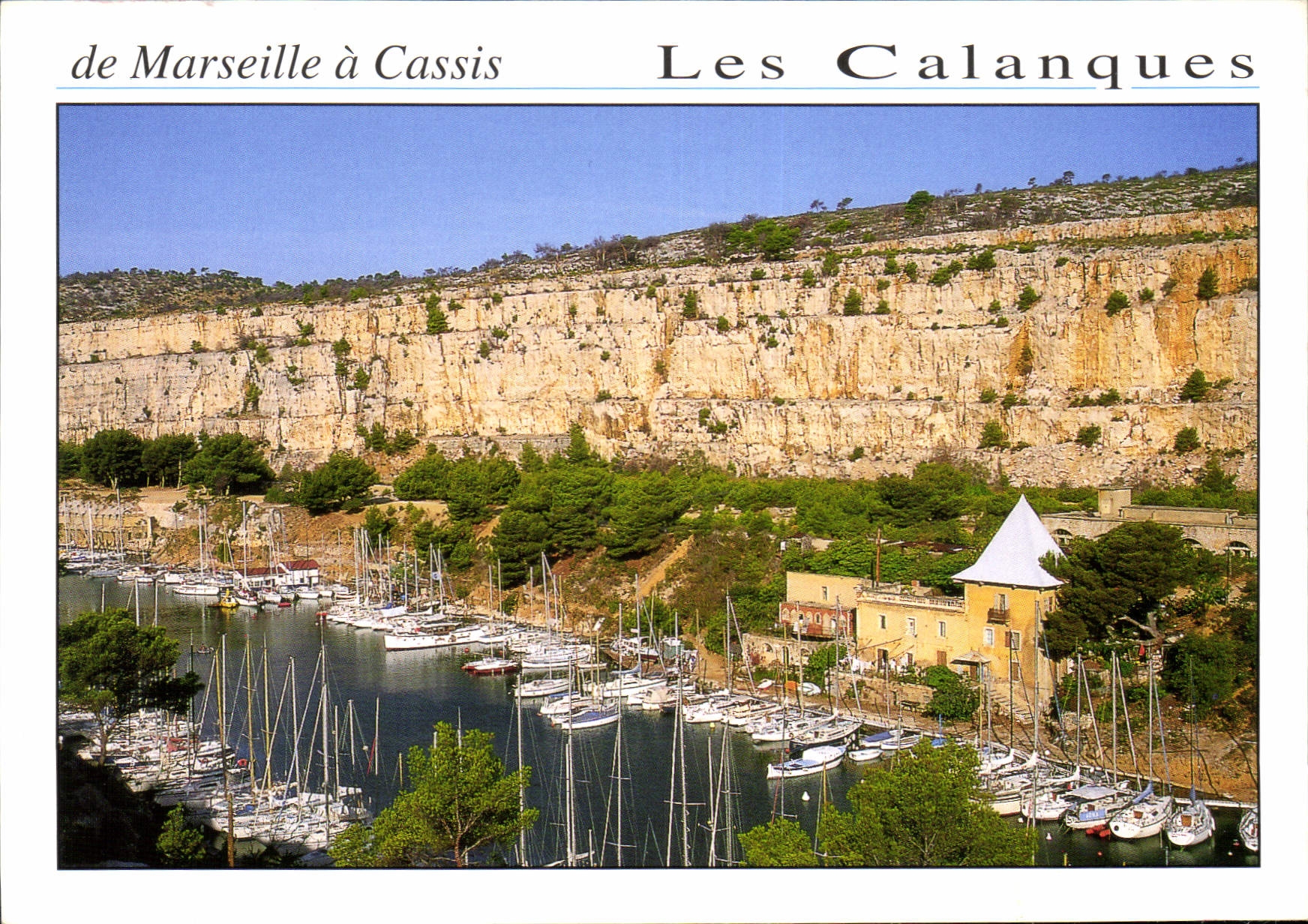 Les Calanques — de Marseille à Cassis — Sté PEC Marseille