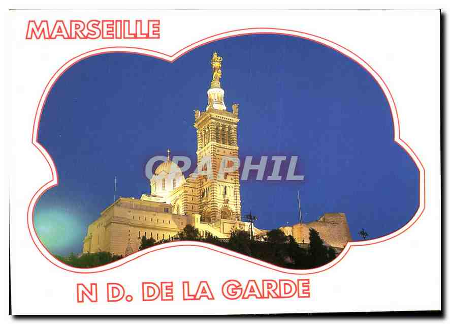 CPM Marseille Notre Dame de la Garde 