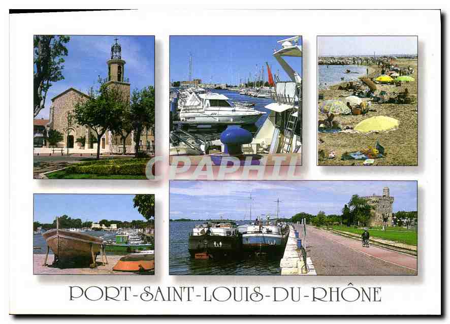 Port-Saint-Louis-du-Rhône — vue panoramique — Édition Alliance Carterie