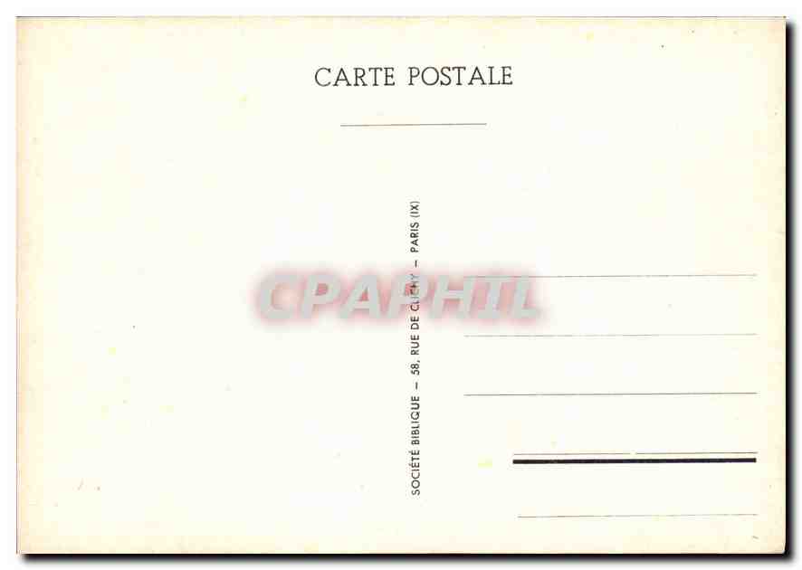 CPM Lisez la Bible lelivre traduit en plus de mille la langues  — Rückseite
