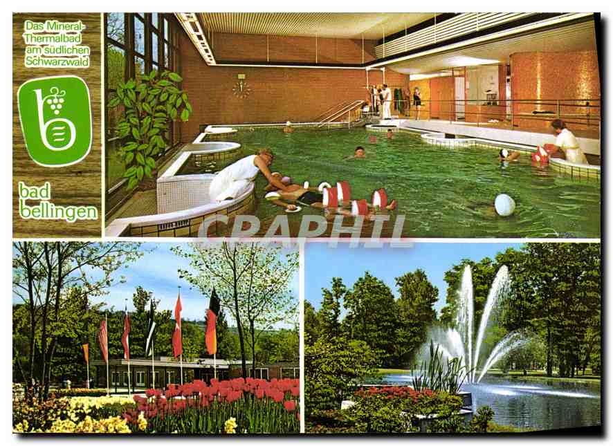 CPM Bad Bellingen Mineral Thermalbad im Markgraflerland am sudl Schwarzw 