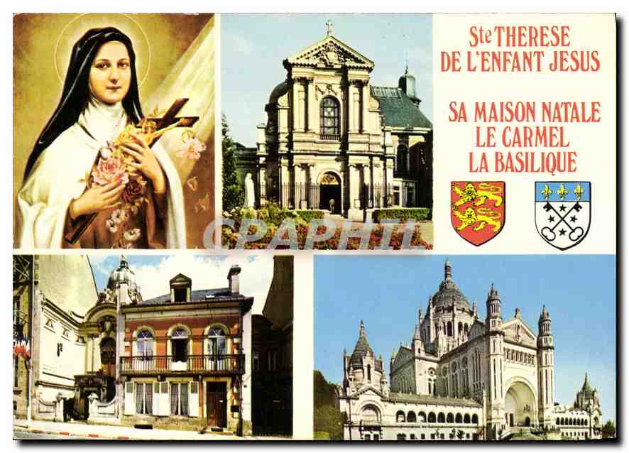 CPM Lisieux Calvados Ste Therese de l'Enfant Jesus 