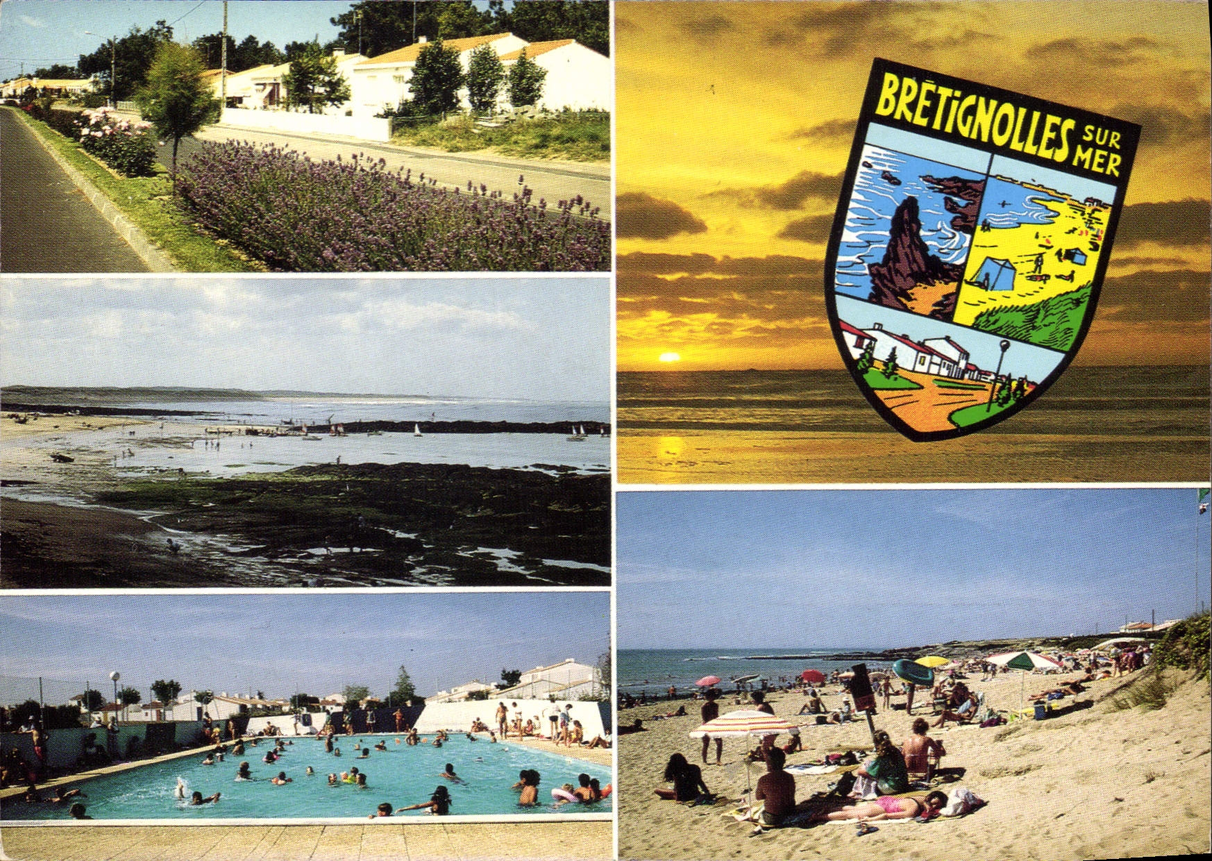 CPM Bretignolles sur Mer Vendee Vues diverses de la station 