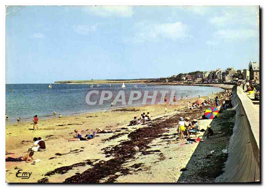 Grandcamp-les-Bains (Calvados) — The Beach — Publisher Emy, no. 8