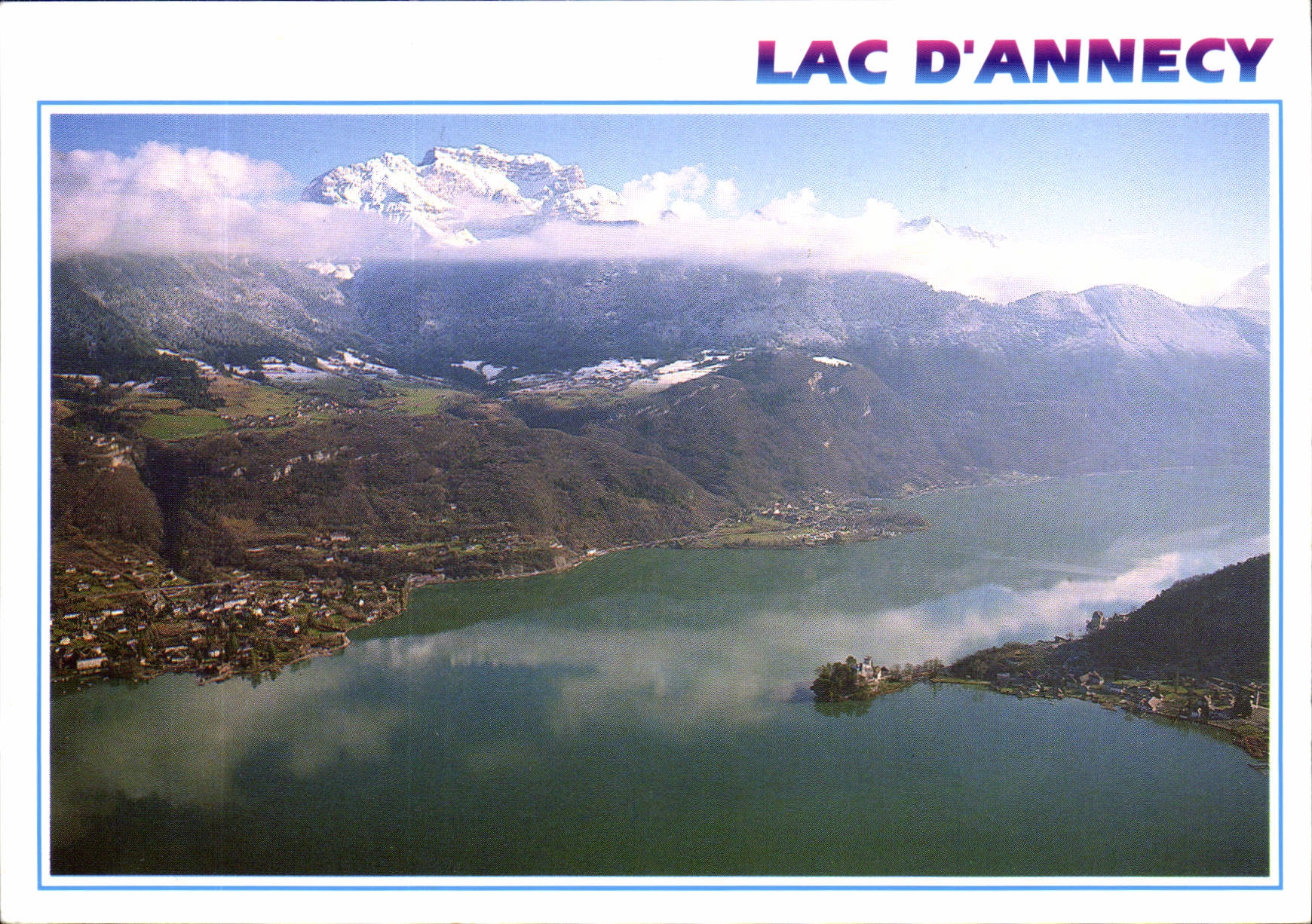CPM Annecy Charme des saisons sur la baie de Talloires et Duingt 