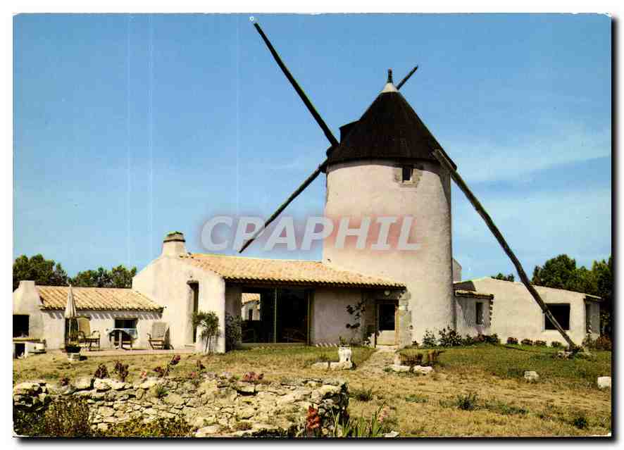 CPM Ile de Noirmoutier Vendee Barbatre le Moulin de la Fosse 
