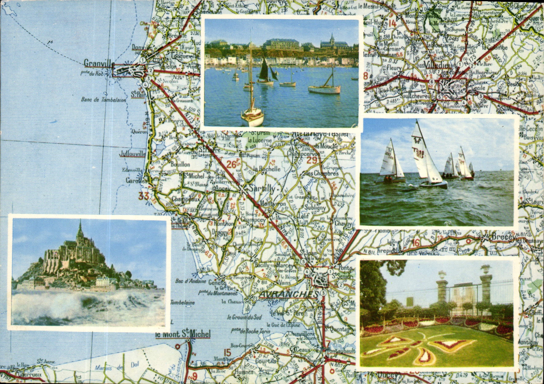 Côte d'Émeraude — Granville, Avranches, Mont-Saint-Michel — Artaud Frères Éditeurs