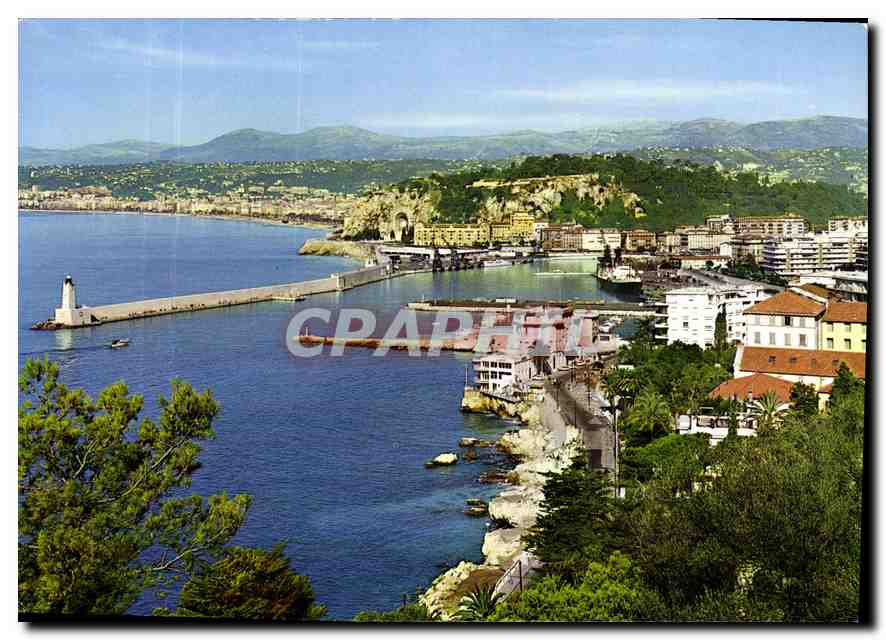 CPM Nice Vue generale prise du Mt Boron 