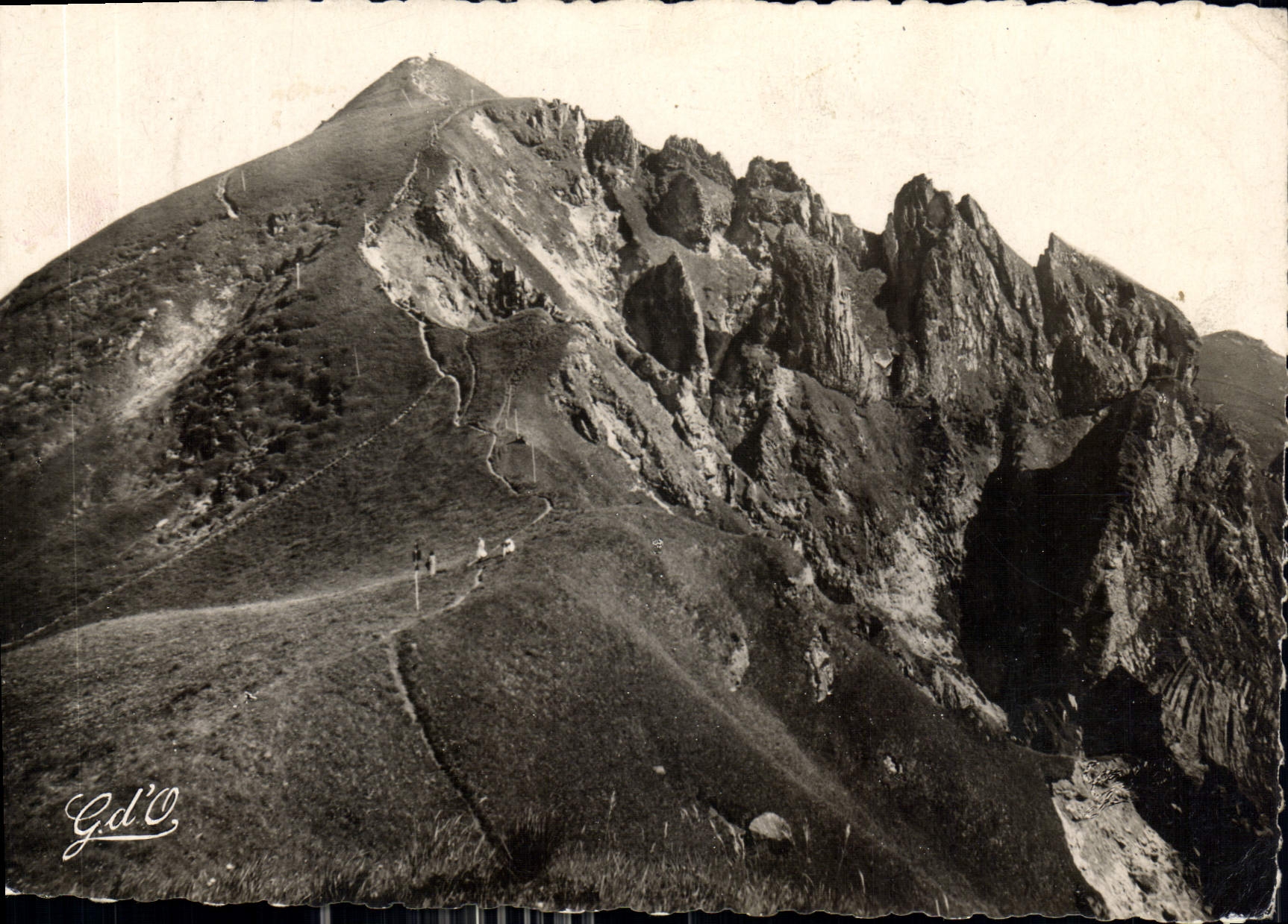 CPM L'Auvergne Sommet du Sancy 
