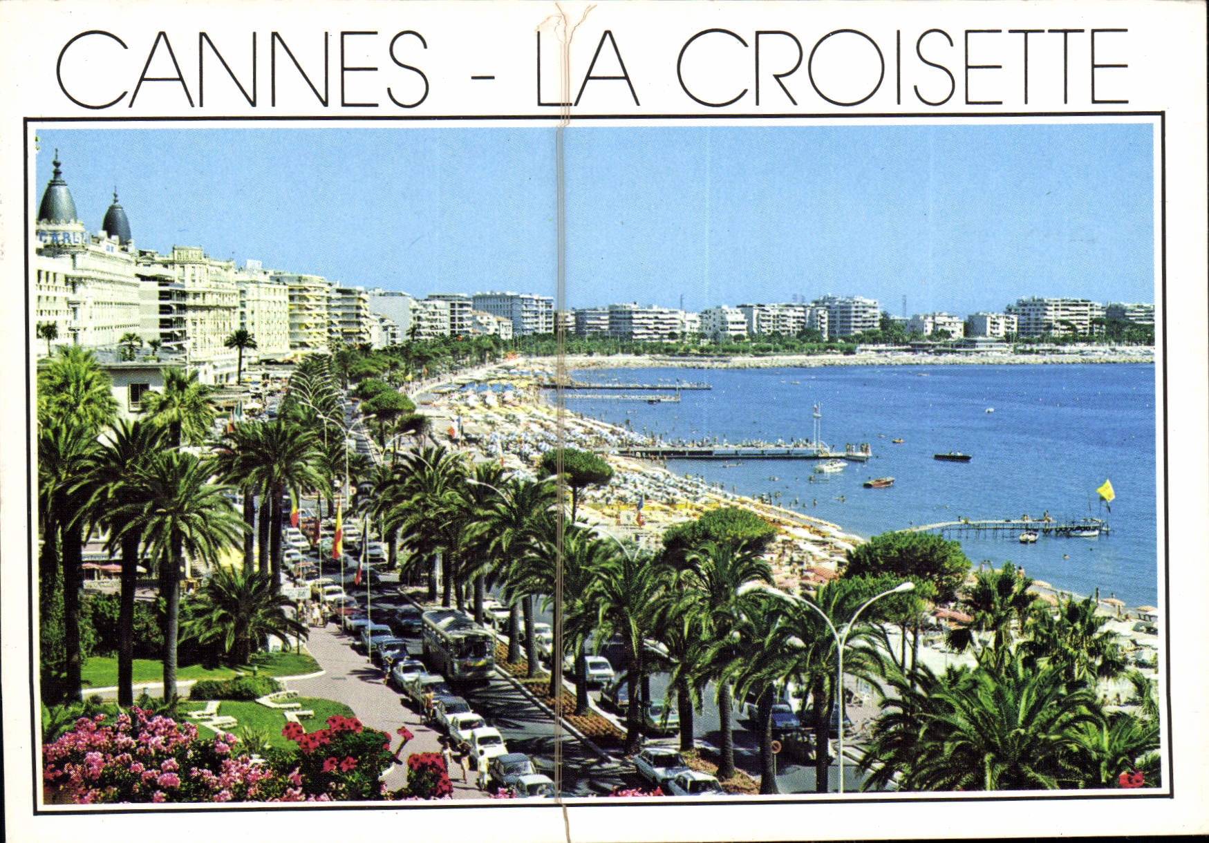 CANNES - LA CROISSETTE — Grande Semaine Motonautique — Éditions Gilletta