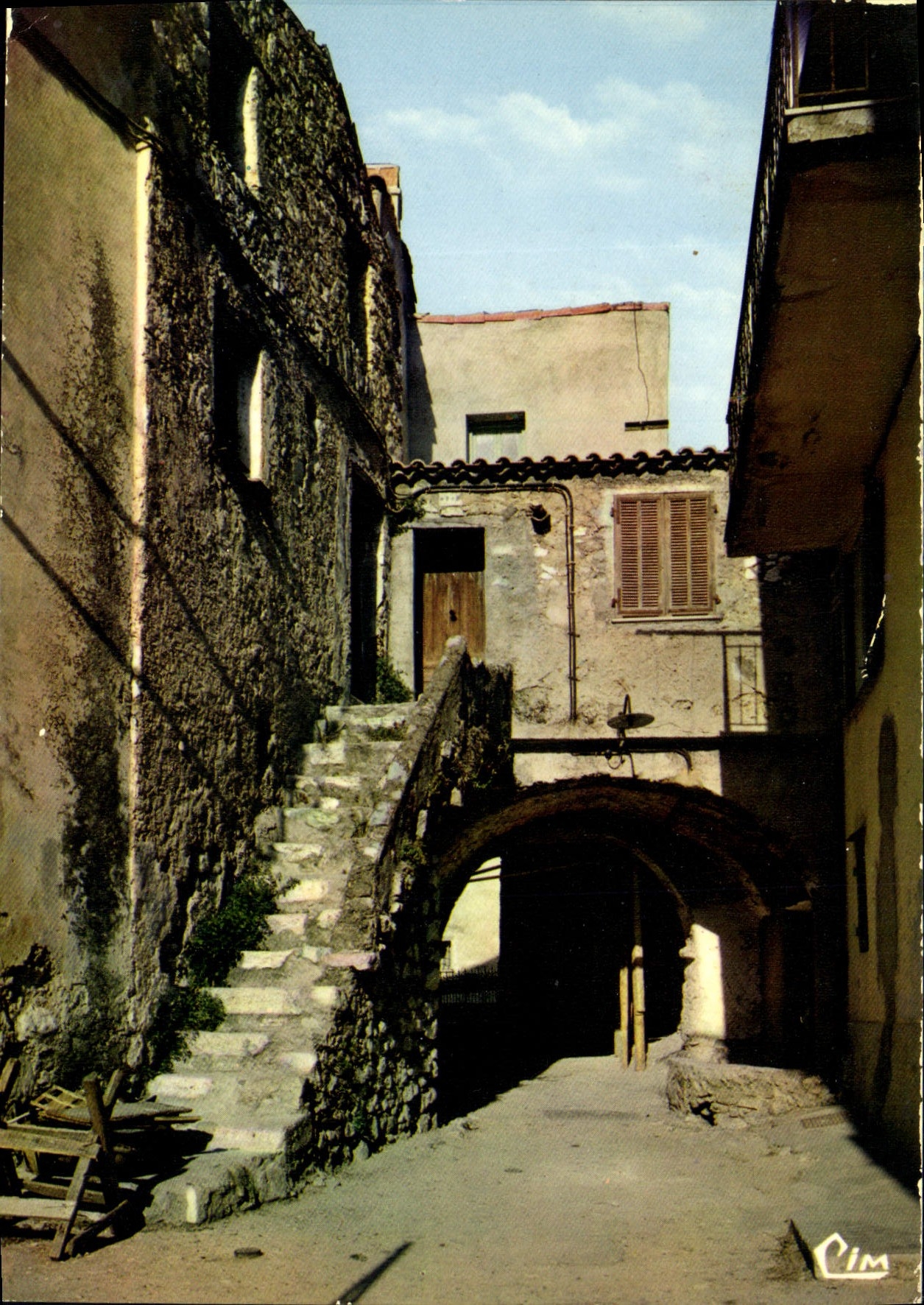 Gorbio — Passage du Château — Cim