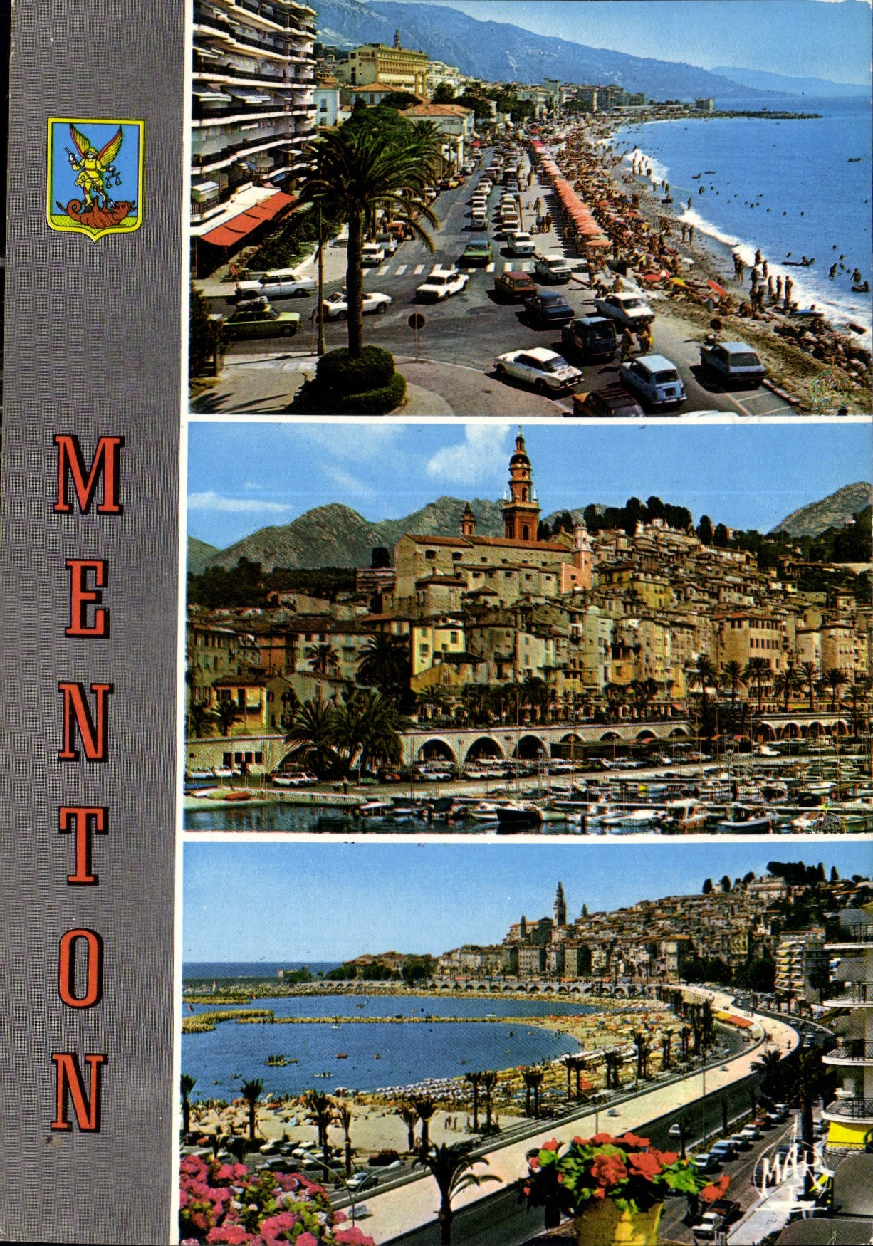 Menton — Vue panoramique — Éditions MARB