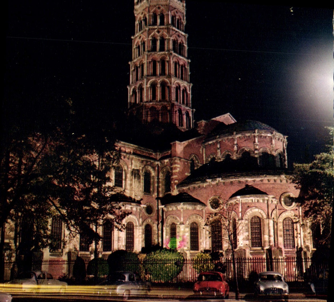 Saintes - La Basilique Saint-Saturnin — chef-d'œuvre de l'art roman XIe et XIIIe siècles — éditeur Mexichrome