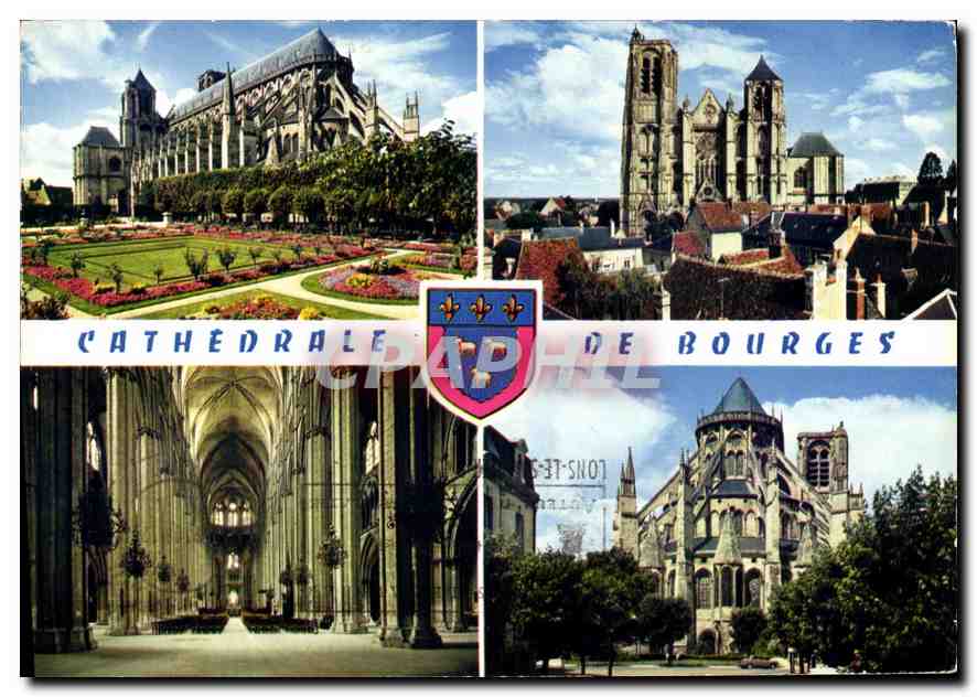 CPM En Berry Bourges Cher Cathedrale St Etienne commencee en 1192 