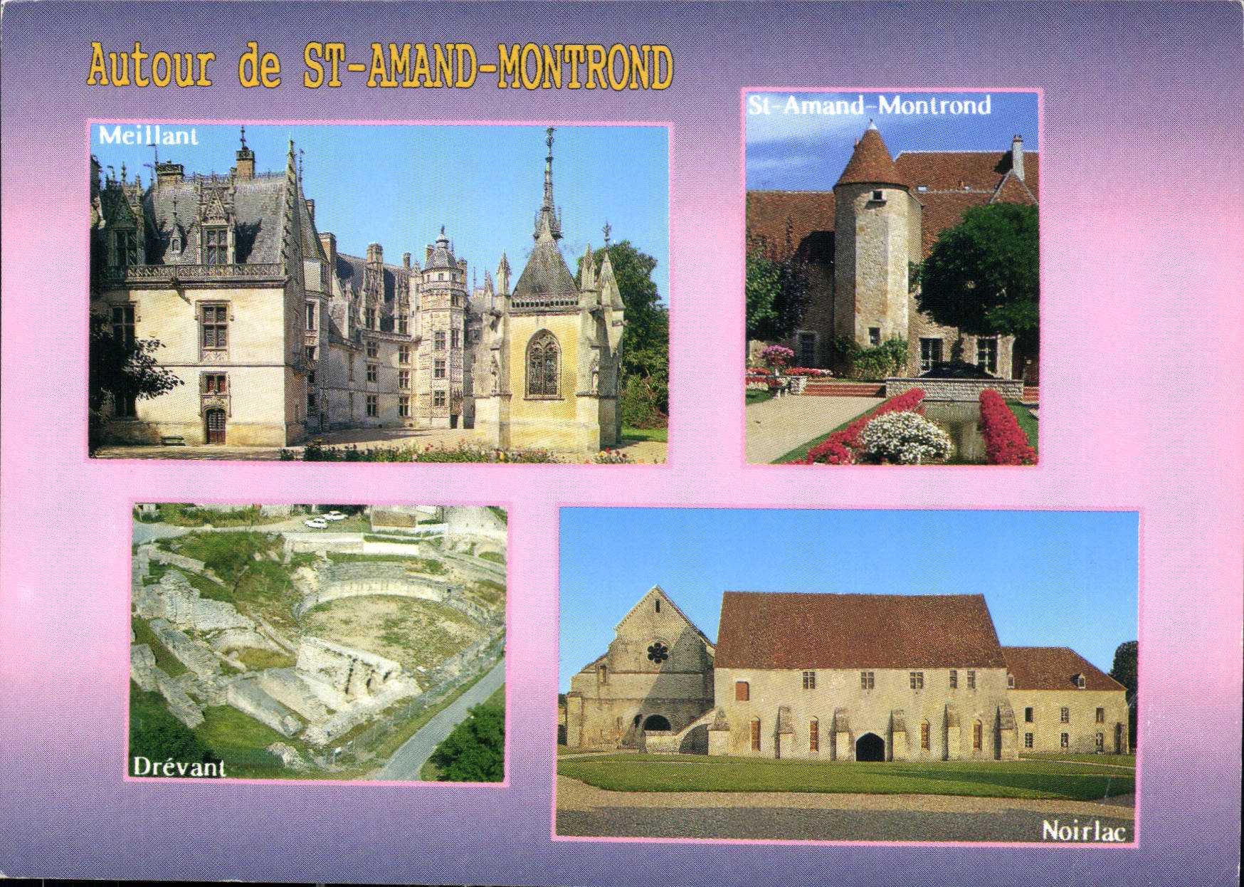 CPM Autour de St Amand Montrond 