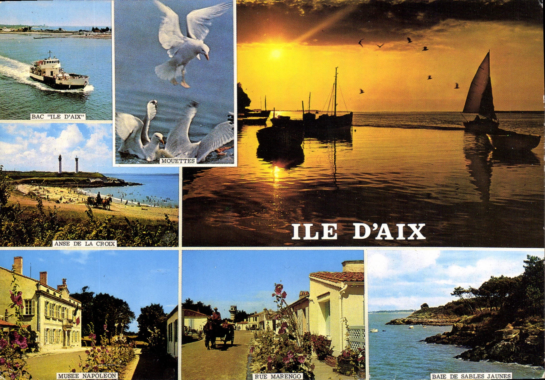 CPM Ile d'Aix Ch Mme 