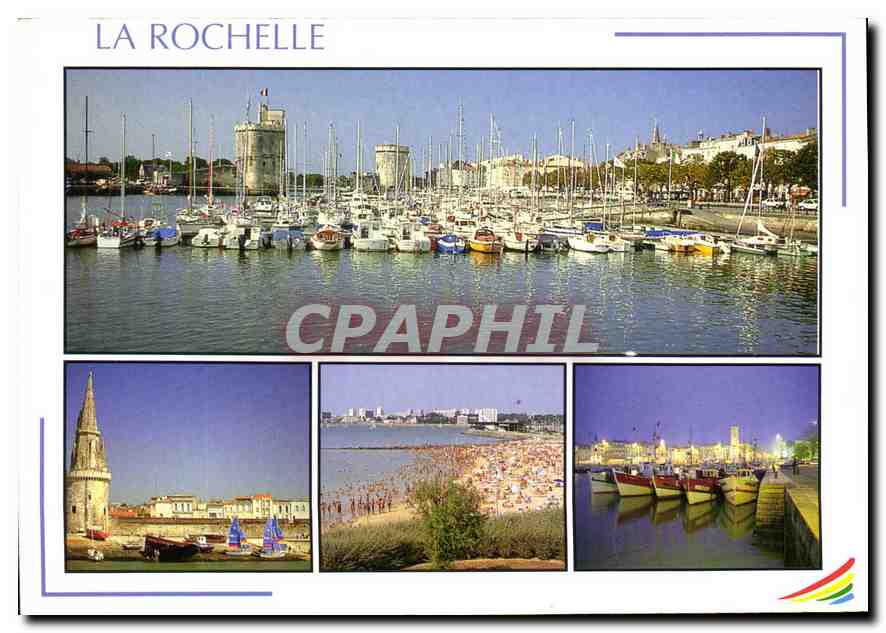 CPM Images de France Charente Maritime la Rochelle Charmes et couleurs de la Rochelle 