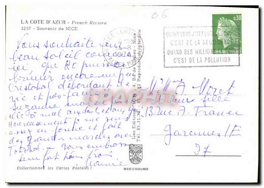 CPM Nice  — Verso