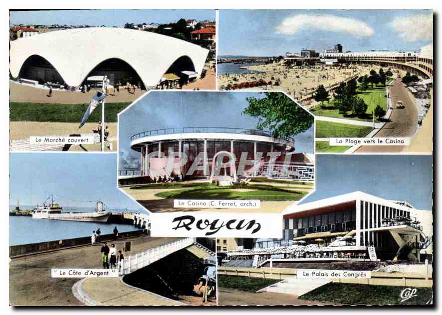 CPM Royan Le Marche Couvert 