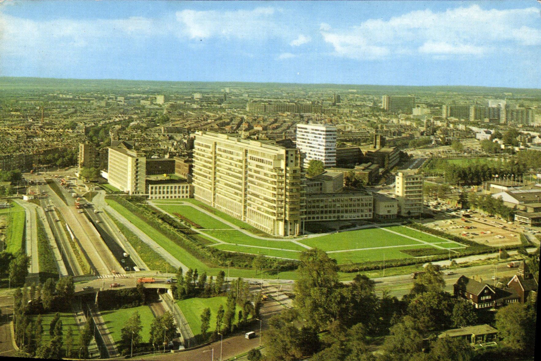Rotterdam — Panorama Euromast — euro color cards / europhil N.V. n°7300