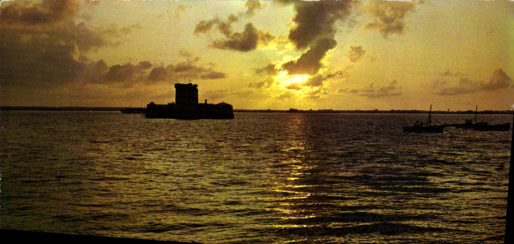 CPM Quand le soleil se couche sur l'Ile d'Oleron 