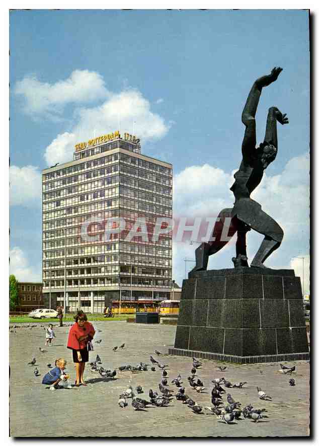 CPM Rotterdam Monument Mei 1940 Verwoeste stad 