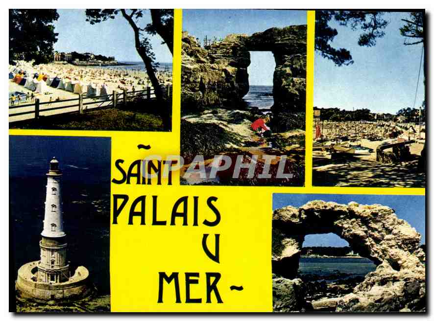 CPM Cote de beaute Saint Palais sur Mer Charente Maritime 