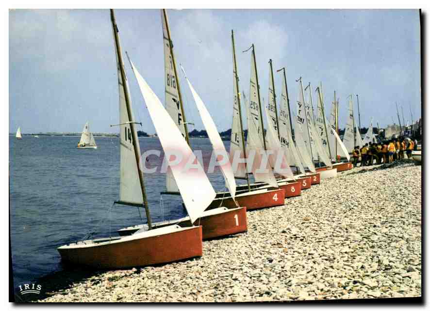 CPM Ile de Re la Flotte Ecole de Voile Bateaux