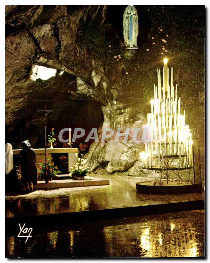 CPM Nos Beles Pyrenees Lourdes La Grotte Miraculeuse 