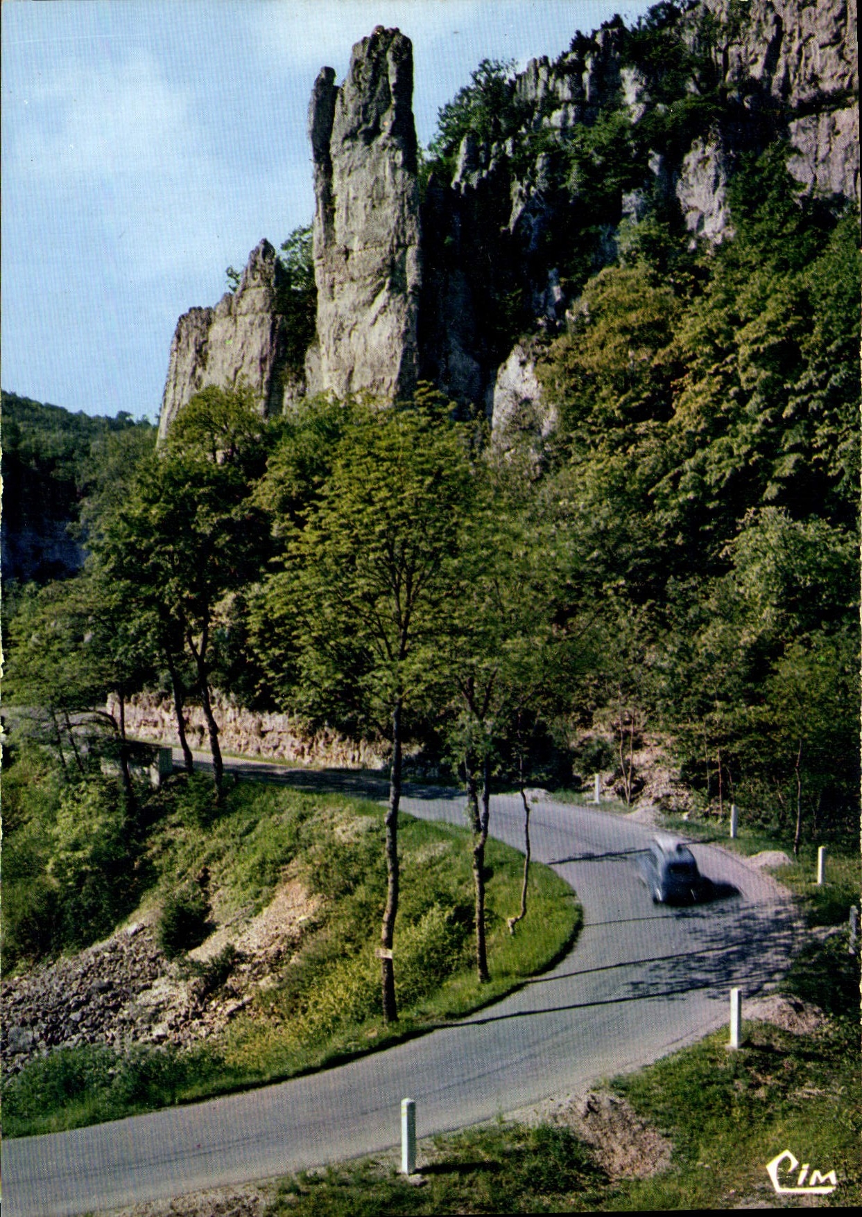 CPM Gevrey Chambertin Route de Chamboeuf La Courbe de Lavaux Le Grand Aiguillon 