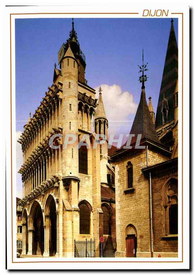 CPM La Bourgogne Pittoresque Dijon Cote d'Or Eglise Notre Dame XIIIe siecle 