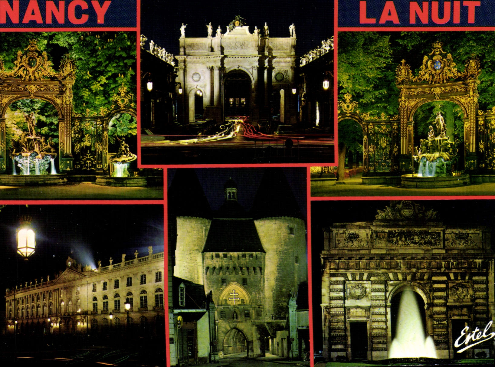 NANCY — LA NUIT — Éditions ESTEL