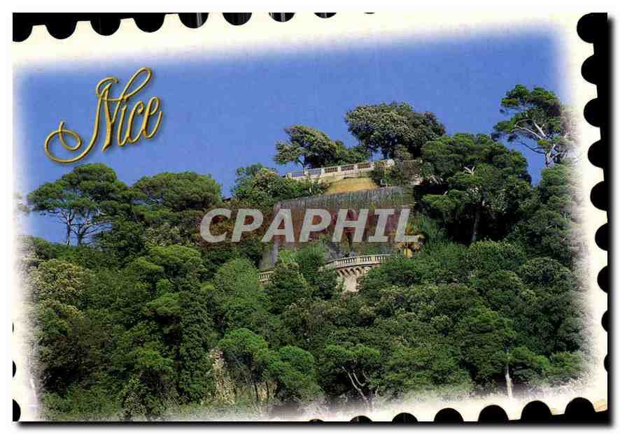 CPM La Cote d'Azur French Riviera Nice La Cascade du Chateau 