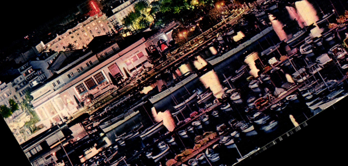 Cannes la nuit — Le port, le casino et la Croisette — Éditions Rella Nîde