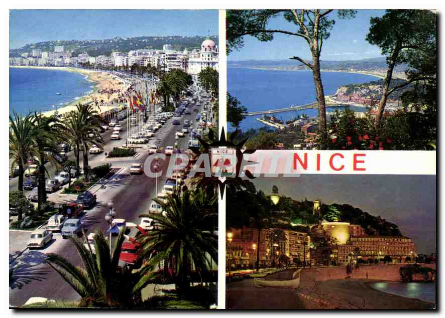 CPM Nice Cote d'Azur French Riviera La Promenade des Anglais 