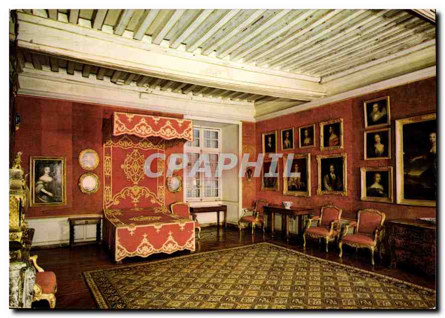 Zimmer des Grafen — Schloss Bussy-Rabutin — Côte-d'Or — 17. Jahrhundert