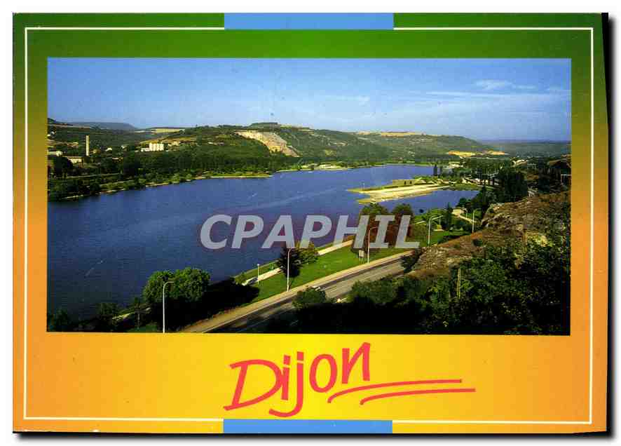 CPM La Bourgogne Pittoresque Dijon Cote d'Or Le Lac Kir 