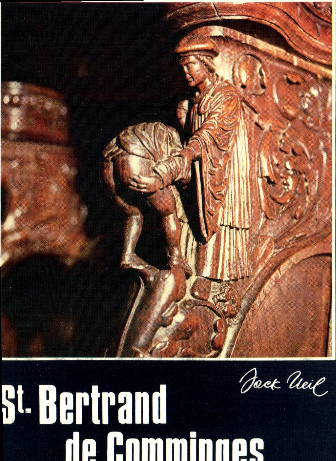 St. Bertrand de Comminges — détail des stalles (XVIe s) — Jock Ueil