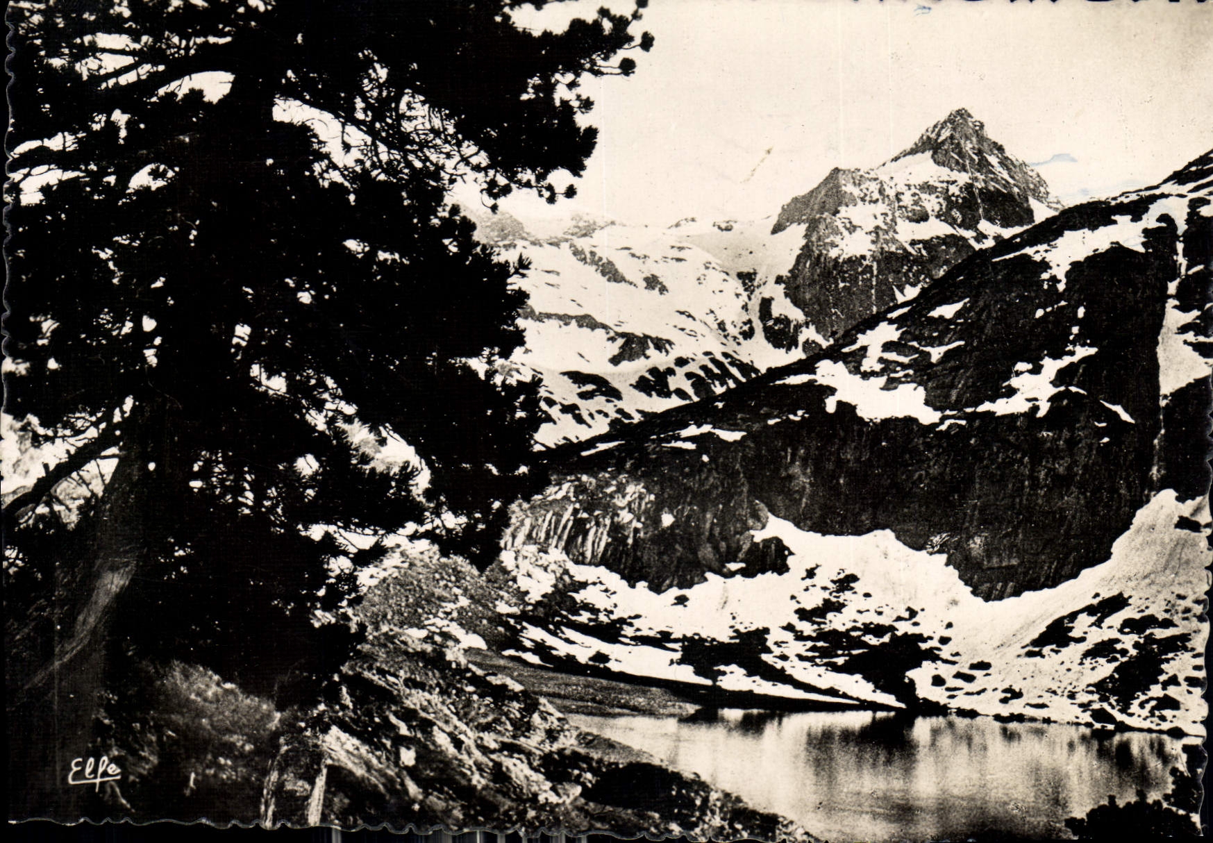 Le Lac d'Espingo et la Tousse de Montarque — Éditeur Elfe, n°91