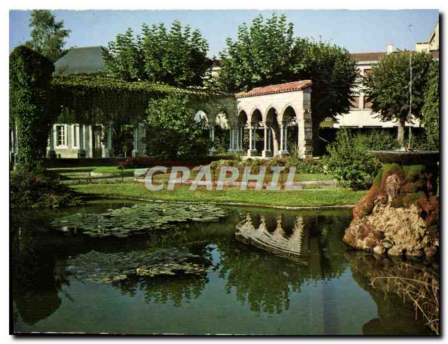 Öffentlicher Garten — Saint-Gaudens (Haute-Garonne) — S.A. Cartes Postales APA POUX, ALBI