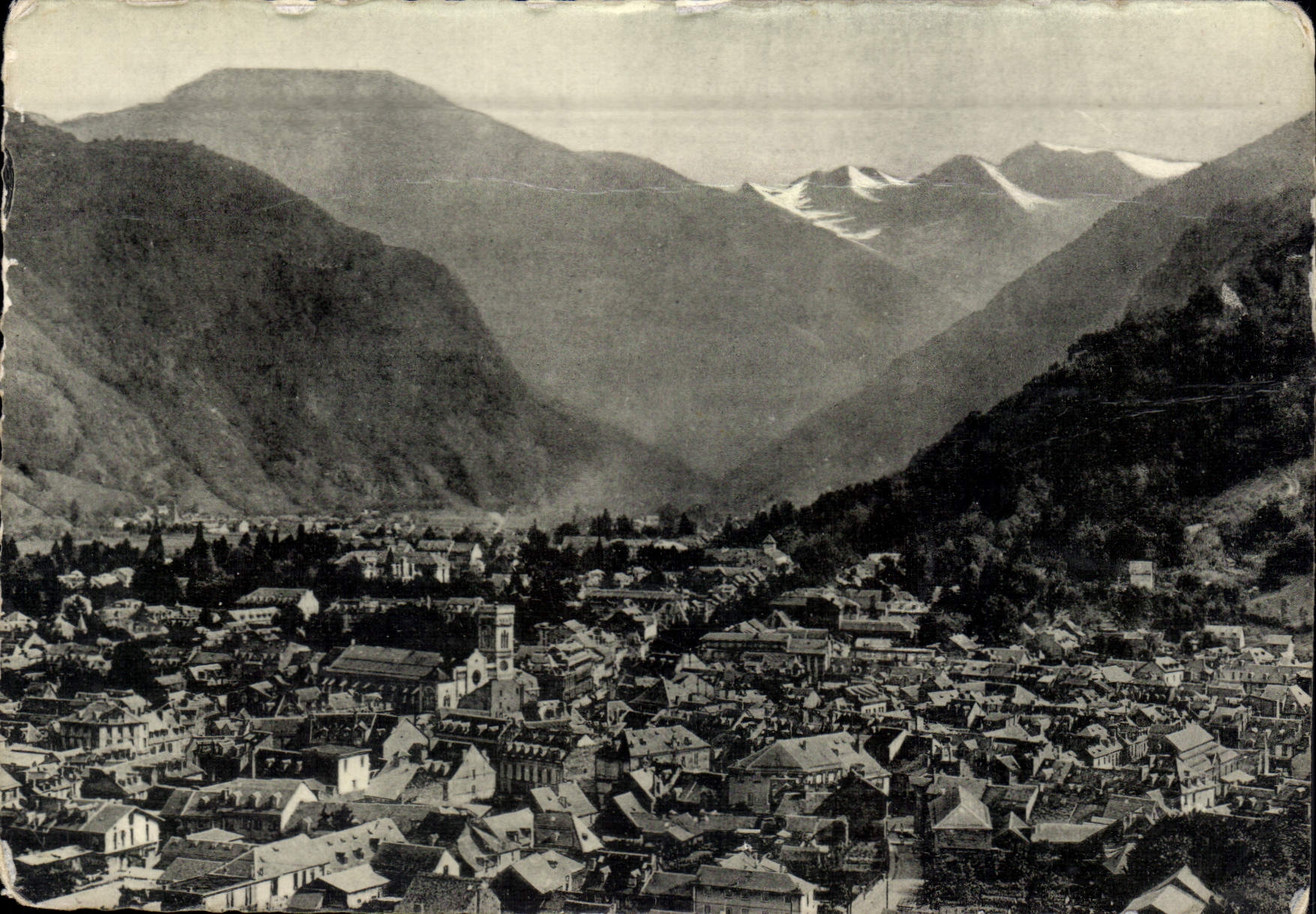 CPM Luchon Hte Gar Vue Generale 