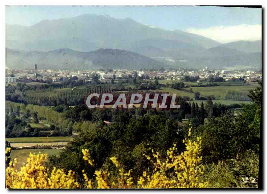 Saint-Gaudens (Haute-Garonne) — Vue générale et la chaîne des Pyrénées — IRIS, n°18