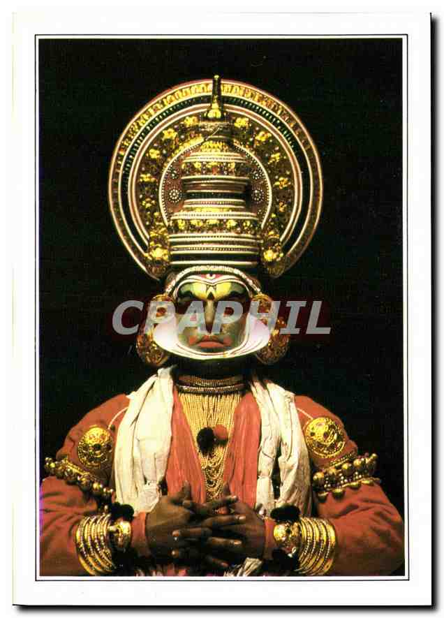 CPM Kerala Un acteur du theatre Kathakali India 