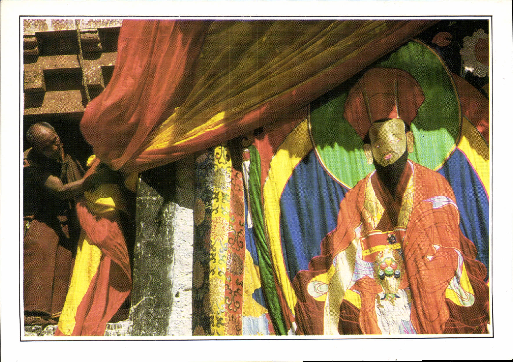 CPM Ladakh Fete annuelle au monastere d'Hemis India 