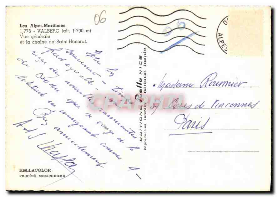 Valberg — Vue générale — Éditions Della Nice — Reverso