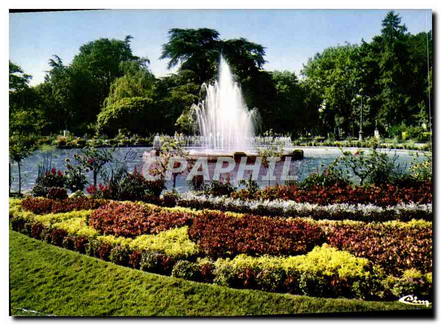 Jardin du Grand Rond — Toulouse — éditeur Combier Imprimeur