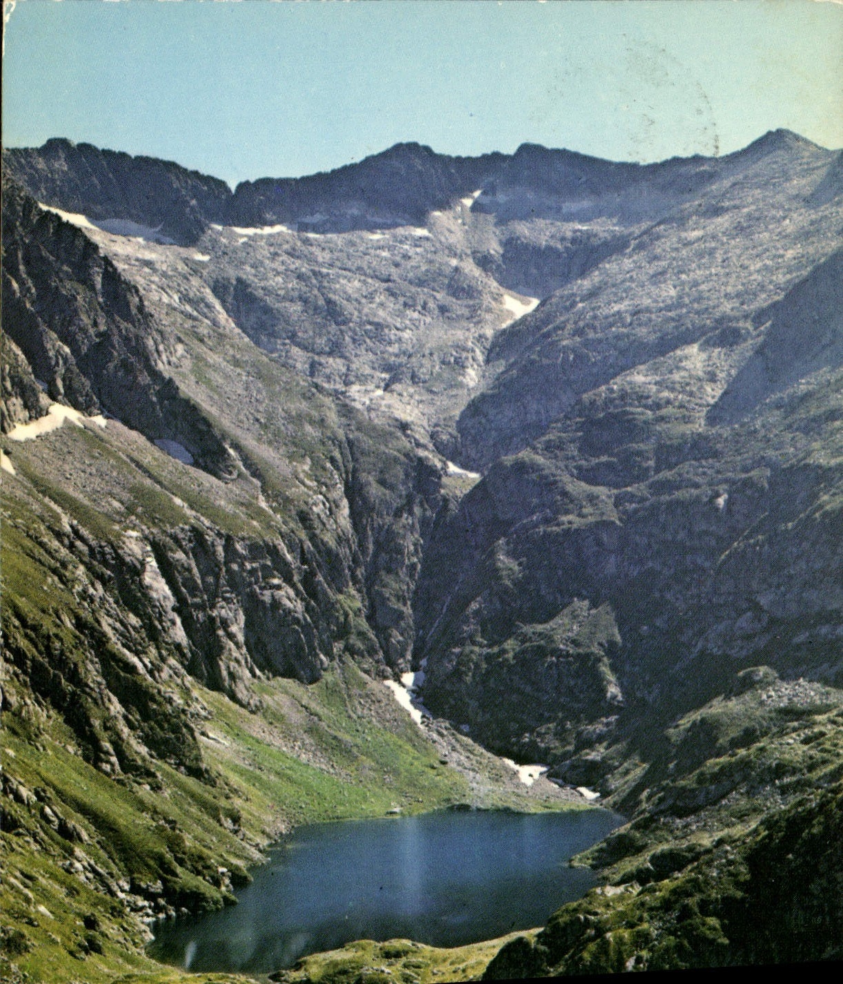 CPM Aulus les Bains Station Thermale climatique et de sports d'hiver Le Lac du Garbet 